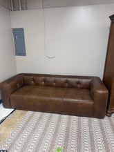 Load image into Gallery viewer, Poly & Bark Capa 96.5" Leather Sofa