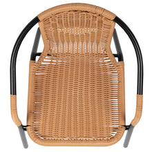 Load image into Gallery viewer, Lila Rattan Indoor-Outdoor Restaurant Stack Chair