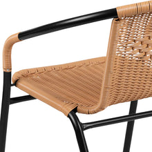 Load image into Gallery viewer, Lila Rattan Indoor-Outdoor Restaurant Stack Chair