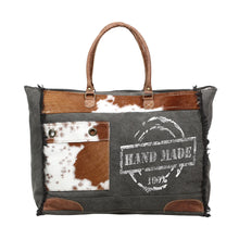 Load image into Gallery viewer, Handmade Print Weekender Bag