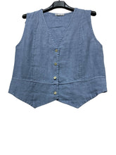 Load image into Gallery viewer, Linen Vest