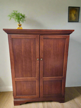 Load image into Gallery viewer, 2 Door Wooden TV Cabinet