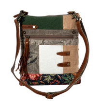 Load image into Gallery viewer, Boulangerie Floral Trim Crossbody Bag