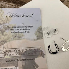 Load image into Gallery viewer, Horseshoe Earrings