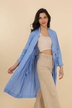 Load image into Gallery viewer, Long Linen Jacket
