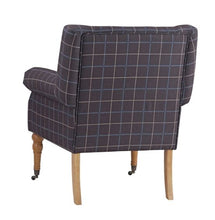 Load image into Gallery viewer, Plaid Merritt Accent Armchair