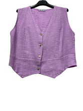 Load image into Gallery viewer, Linen Vest