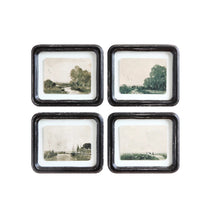 Load image into Gallery viewer, Nature Scene in Distressed Wood Frame Wall Decor