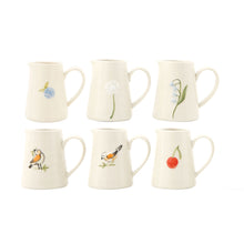 Load image into Gallery viewer, Hand-Painted Embossed Flower Creamer