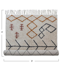 Load image into Gallery viewer, 3x5 Abstract Print Area Rug