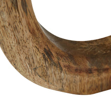 Load image into Gallery viewer, Mango Wood Standing Circle Décor