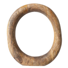 Load image into Gallery viewer, Mango Wood Standing Circle Décor