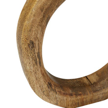 Load image into Gallery viewer, Mango Wood Standing Circle Décor