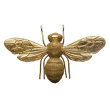 Load image into Gallery viewer, Resin Bee With A Gold Finish