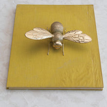 Load image into Gallery viewer, Resin Bee With A Gold Finish
