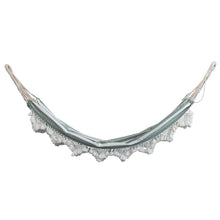 Load image into Gallery viewer, Green and White Striped Hammock
