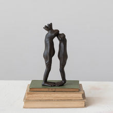 Load image into Gallery viewer, Cast Iron Kissing Frog Prince