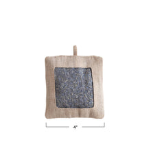 Load image into Gallery viewer, Jute & Cotton Organza Sachet Filled w/ Lavender