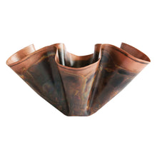Load image into Gallery viewer, Decorative Metal Ruffled Bowl