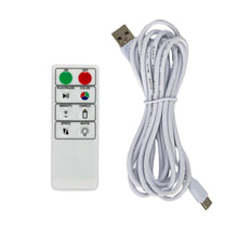 Load image into Gallery viewer, Metal Indoor/Outdoor Solar LED Lamp w/ Remote & Switch