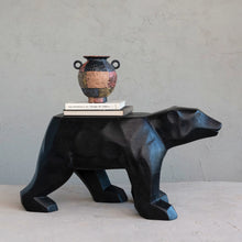 Load image into Gallery viewer, Hand-Carved Reclaimed Wood Bear Shaped Table
