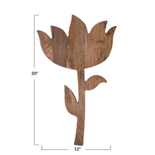 Load image into Gallery viewer, Mango Wood Flower Shaped Cheese/Cutting Board