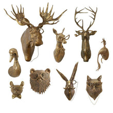 Load image into Gallery viewer, Charlie Goose Head – Elegant Brass Wall Decor