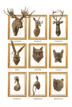 Load image into Gallery viewer, Eugene Moose Head Wall Mount – Brass Antler Decor