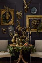 Load image into Gallery viewer, Frankie Brass Stag Head Wall Mount