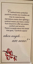 Load image into Gallery viewer, Cardinals On A Silver Tone Branch Necklace