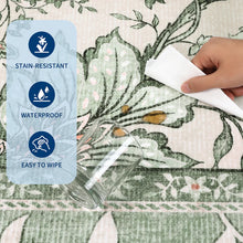 Load image into Gallery viewer, Provence 8x10 Sage Green Botanical Grove Area Rug