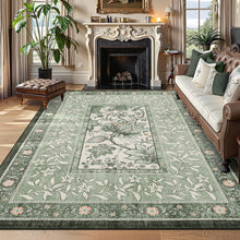 Load image into Gallery viewer, Provence 8x10 Sage Green Botanical Grove Area Rug