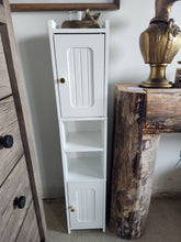 Load image into Gallery viewer, White 2 Door Bathroom Storage Cabinet