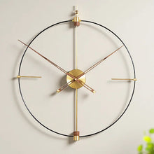 Load image into Gallery viewer, Minimalist Large Hand Silent Wall Clock