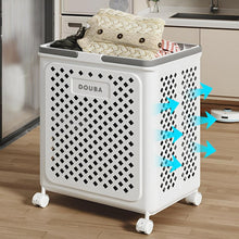 Load image into Gallery viewer, Foldable Laundry Basket with Wheels – Douba