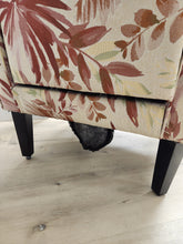 Load image into Gallery viewer, Floral Fabric Armchairs, Set of 2