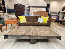 Load image into Gallery viewer, Industrial Cart Coffee Table