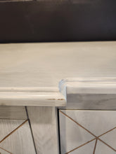 Load image into Gallery viewer, Soft Gray & Brass Buffet Server