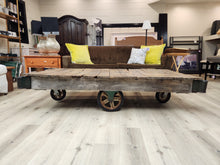 Load image into Gallery viewer, Industrial Cart Coffee Table
