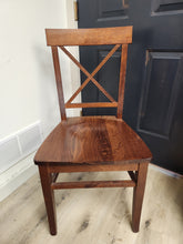 Load image into Gallery viewer, Wood X Back Dining Chair
