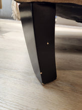 Load image into Gallery viewer, Brown Tufted Arm Chairs