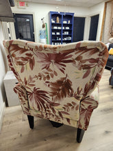 Load image into Gallery viewer, Floral Fabric Armchairs, Set of 2
