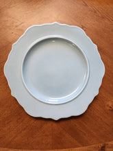 Load image into Gallery viewer, Wellsbridge Collectable Aqua Stoneware Dinner Plate, Set of 2