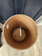 Load image into Gallery viewer, Round Pedestal Wood Side Table