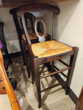 Load image into Gallery viewer, Pottery Barn Wooden Bar Stools, Set of 3