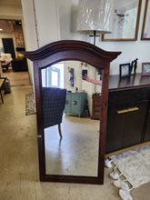 Load image into Gallery viewer, Tall Wooden Wall Mirror