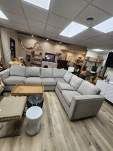 Load image into Gallery viewer, Gray Fabric Sectional