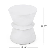 Load image into Gallery viewer, Outdoor Hourglass Pedestal Structure Side Table