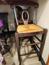 Load image into Gallery viewer, Pottery Barn Wooden Bar Stools, Set of 3