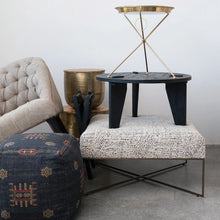 Load image into Gallery viewer, Metal Folding Tray Table, Brass Finish